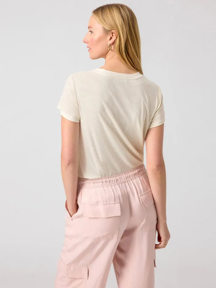 Sanctuary Clothing Tees and Tops Women Perfect Mesh Tee Birch