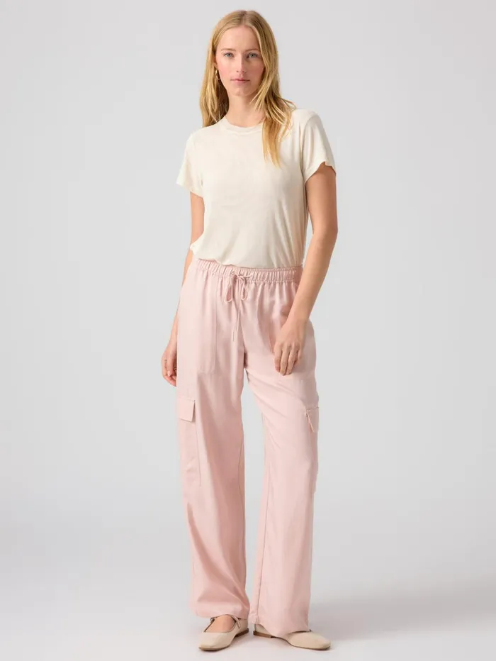 Sanctuary Clothing Tees and Tops Women Perfect Mesh Tee Birch