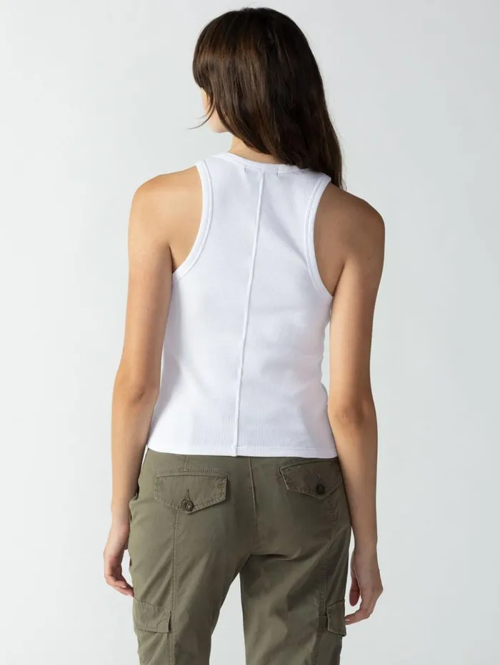 Sanctuary Clothing Tees and Tops Women Perfect Rib Tank White