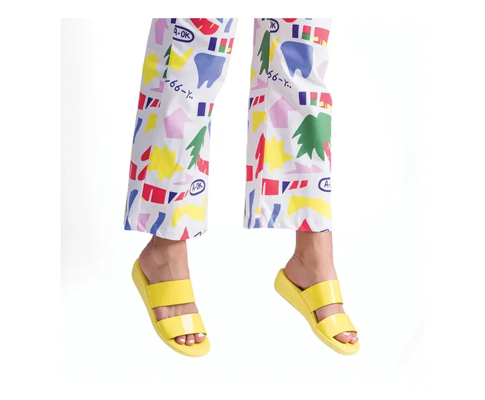 Sandals Hush Puppies Women Brite Jells Slide Caribbean