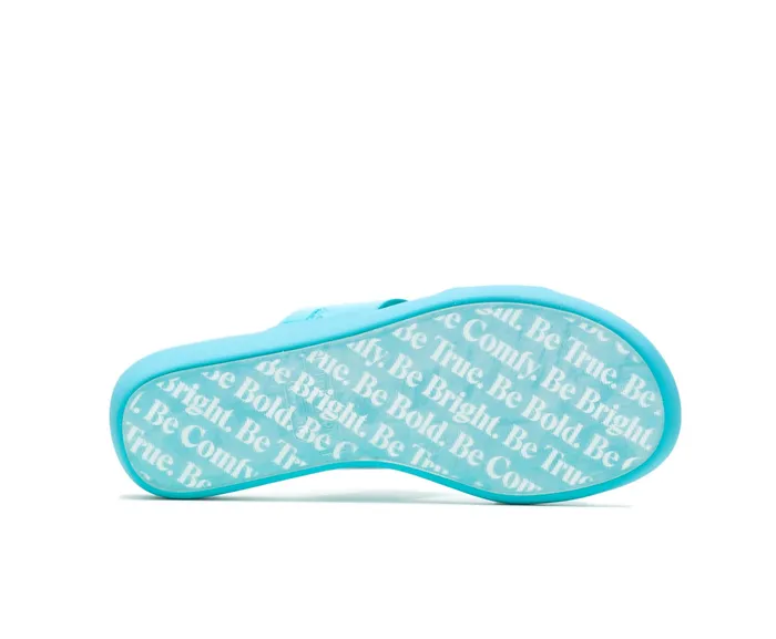 Sandals Hush Puppies Women Brite Jells Slide Caribbean