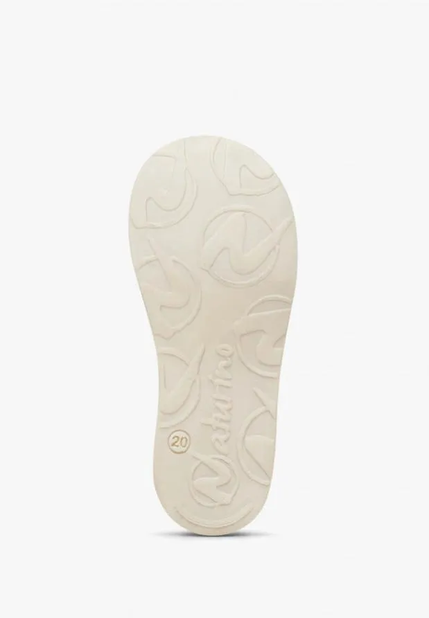 Sandals Kids Naturino NATURINO PUFFY Lilac Sandals Kids Naturino NATURINO PUFFY Lilac