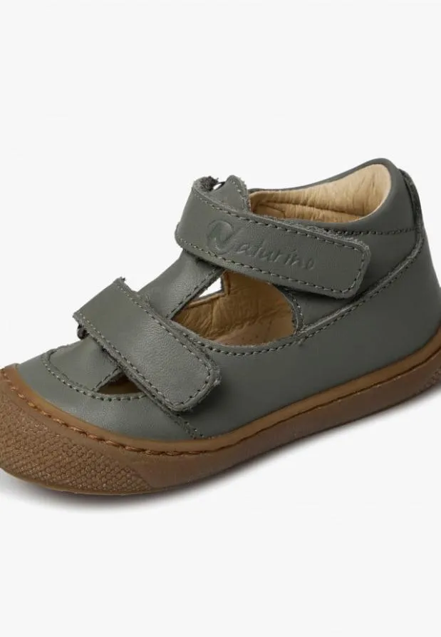 Sandals Kids Naturino NATURINO PUFFY Olive Green Sandals Kids Naturino NATURINO PUFFY Olive Green