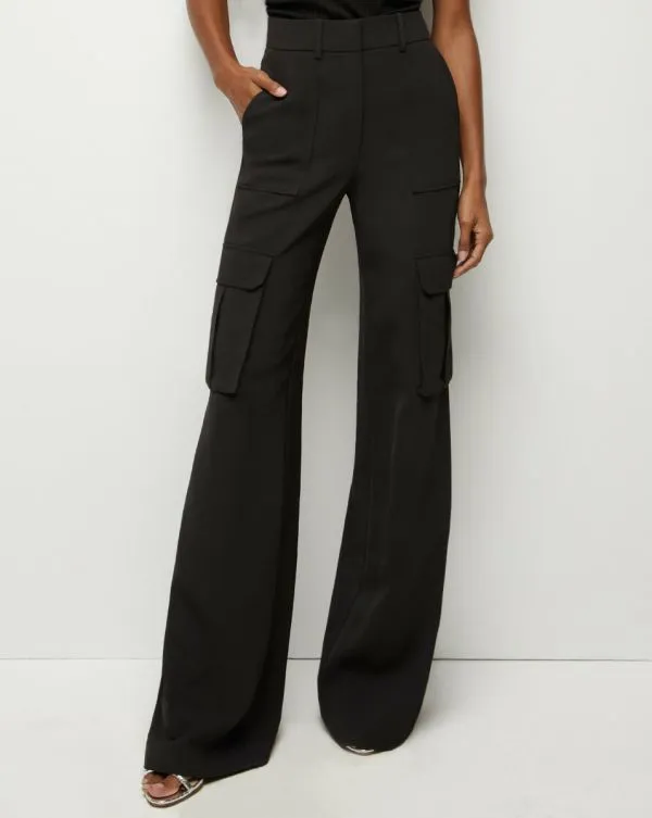 Saul Cargo Pant Black Women Veronica Beard Pants Saul Cargo Pant Black Women Veronica Beard Pants