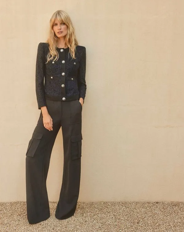 Saul Cargo Pant Black Women Veronica Beard Pants Saul Cargo Pant Black Women Veronica Beard Pants