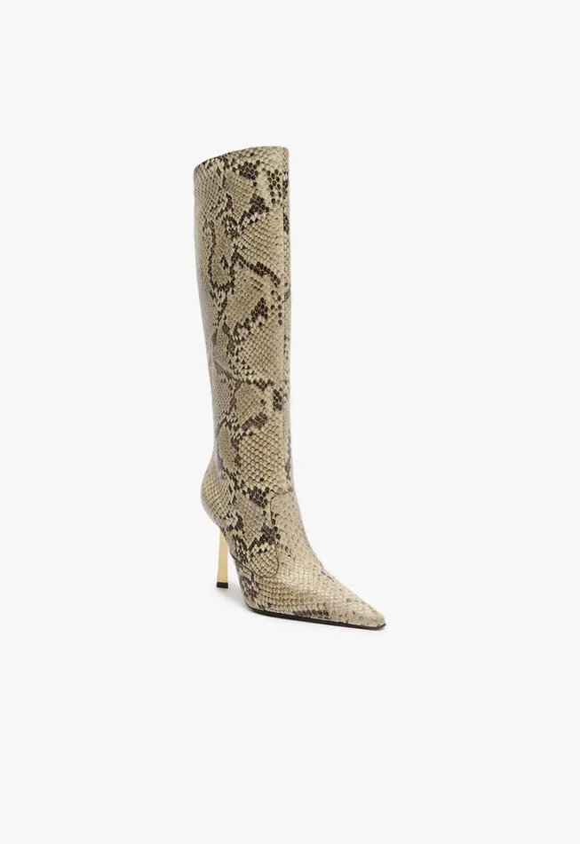 Schutz Shoes Boots Ciara Boot Snake Printed 8211 Women