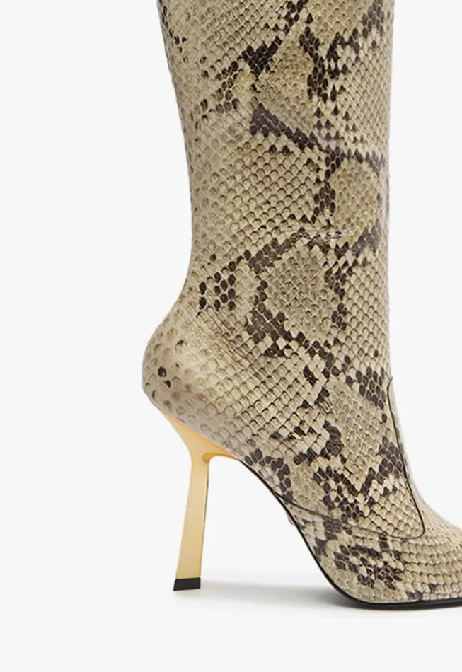 Schutz Shoes Boots Ciara Boot Snake Printed 8211 Women