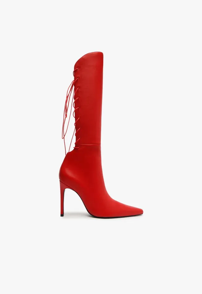 Schutz Shoes Boots Gwen Boot Flame Scarlet 8211 Women