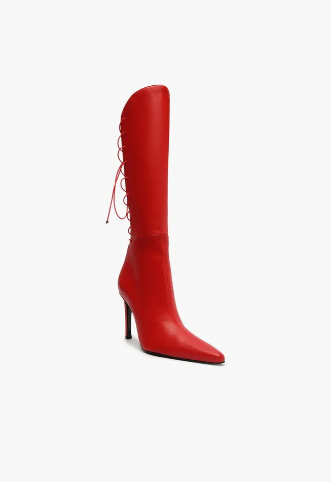 Schutz Shoes Boots Gwen Boot Flame Scarlet 8211 Women