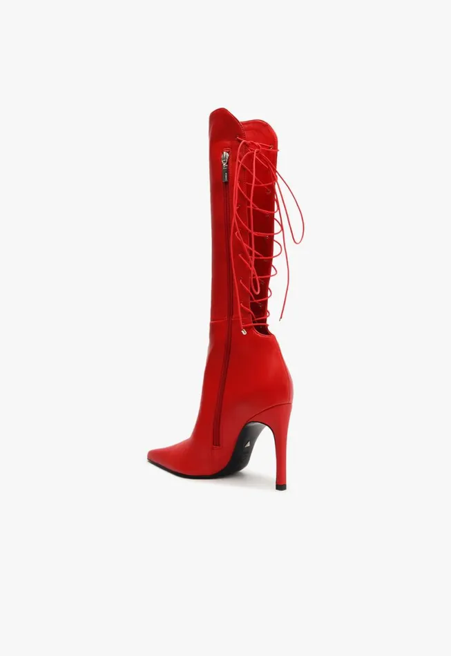 Schutz Shoes Boots Gwen Boot Flame Scarlet 8211 Women