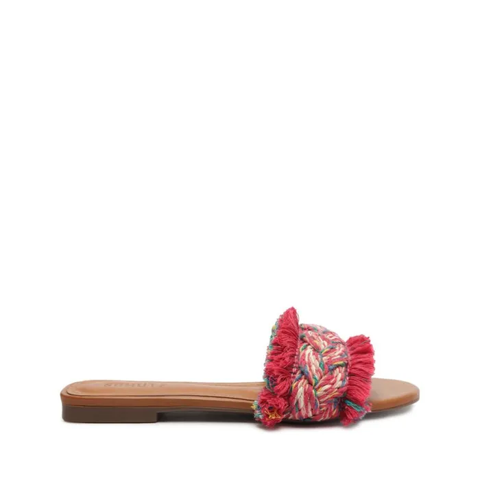 Schutz Shoes Flats Adelia Flat Sandal Pink 8211 Women