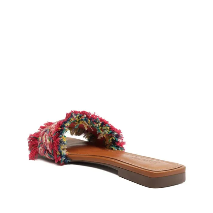 Schutz Shoes Flats Adelia Flat Sandal Pink 8211 Women