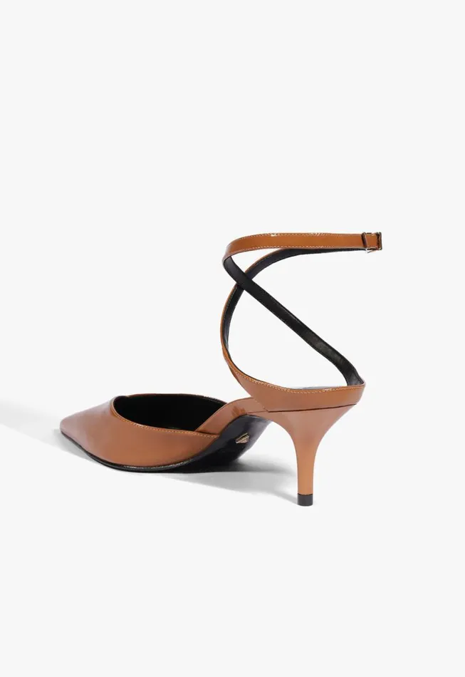 Schutz Shoes Pumps Elise Patent Leather Pump Honey Peach 8211 Women