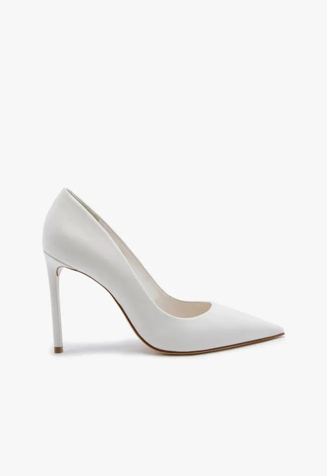Schutz Shoes Pumps Lou Leather Pump White 8211 Women