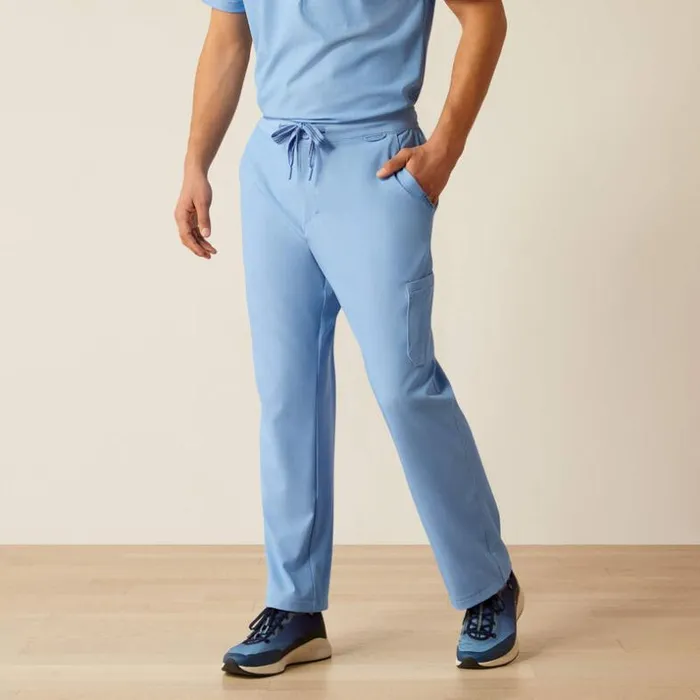 Scrubs 8211 New Men Ariat Jacobi Utility Stretch Scrub Pant Light Blue Heather Scrubs 8211 New Men Ariat Jacobi Utility Stretch Scrub Pant Light Blue Heather