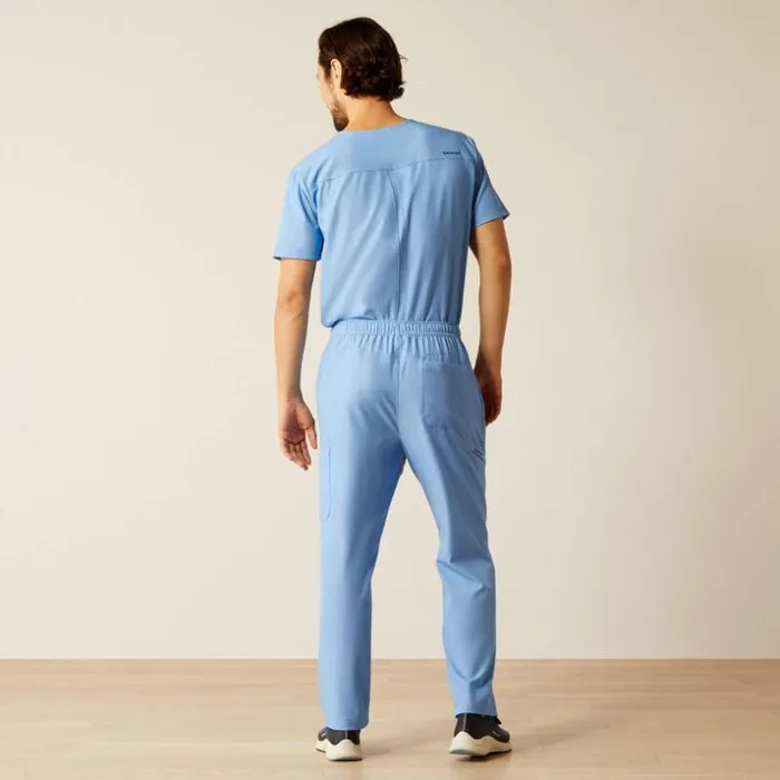 Scrubs 8211 New Men Ariat Jacobi Utility Stretch Scrub Pant Light Blue Heather
