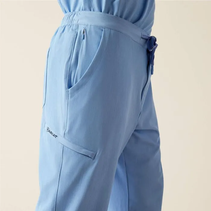 Scrubs 8211 New Men Ariat Jacobi Utility Stretch Scrub Pant Light Blue Heather