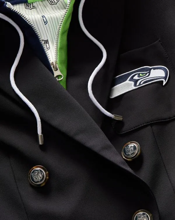 Seattle Seahawks Dickey Jacket Seattle Seahawks Women Veronica Beard Jackets and Outerwear Seattle Seahawks Dickey Jacket Seattle Seahawks Women Veronica Beard Jackets and Outerwear