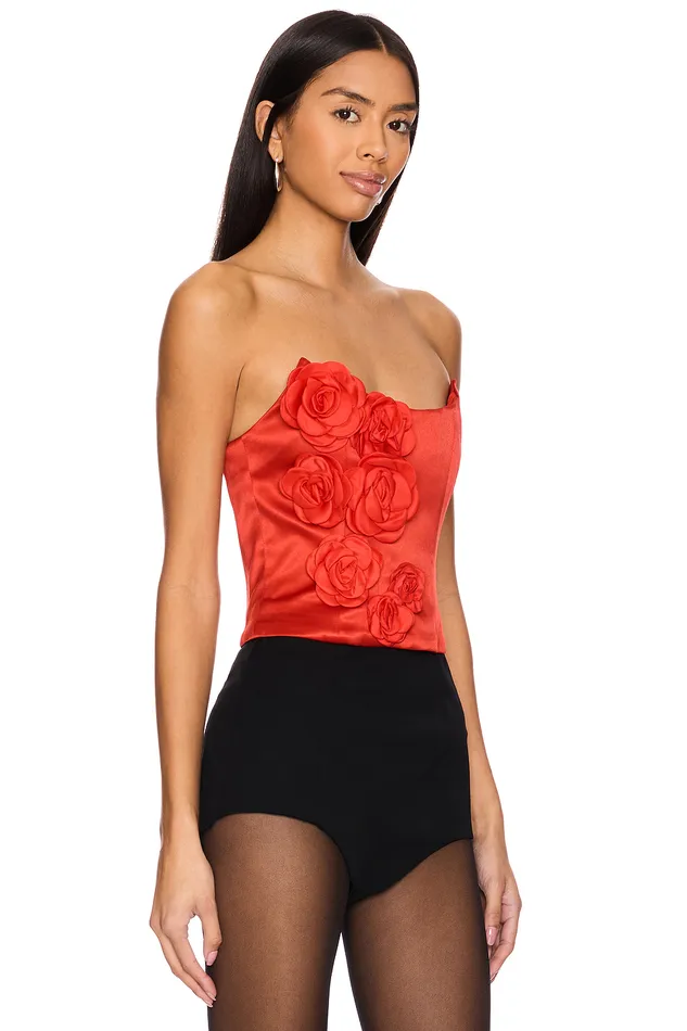 Selena Bustier Red Women Lovers and Friends Tops Selena Bustier Red Women Lovers and Friends Tops