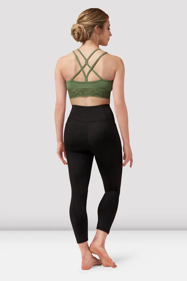 Separates Adult Ladies Tasha Panelled Leggings Black Bloch