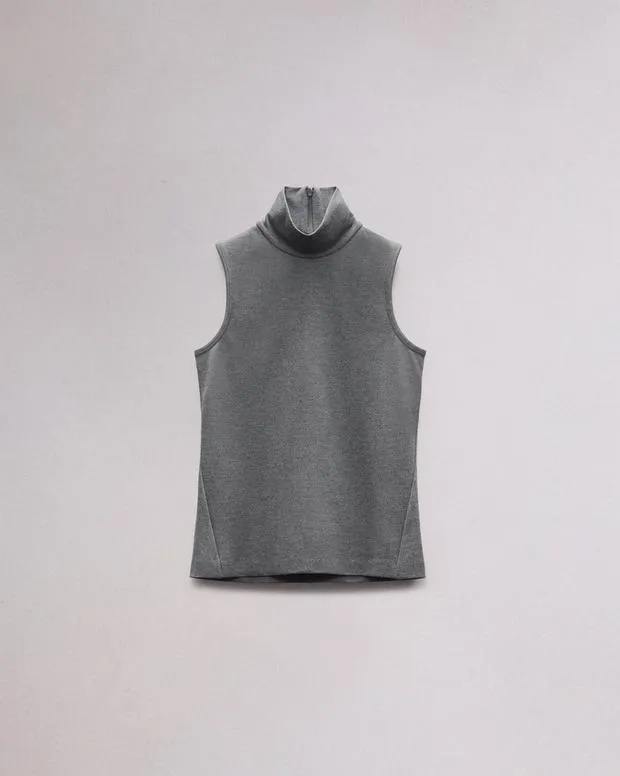 Shirts and Tops rag and bone Women Irina Turtleneck Tank BlackCharcoal