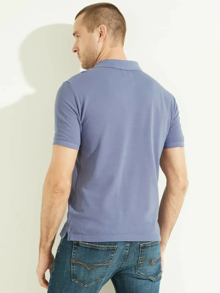 Shirts GUESS Men Washed Polo Rosmery Flower