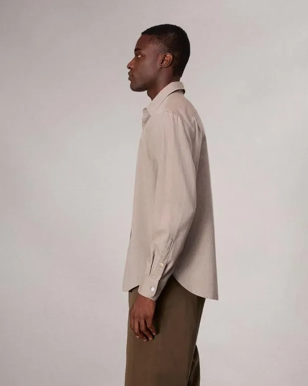 Shirts Men Finch Textured Striped Shirt Black StripeKhaki StripeRed Stripe rag and bone