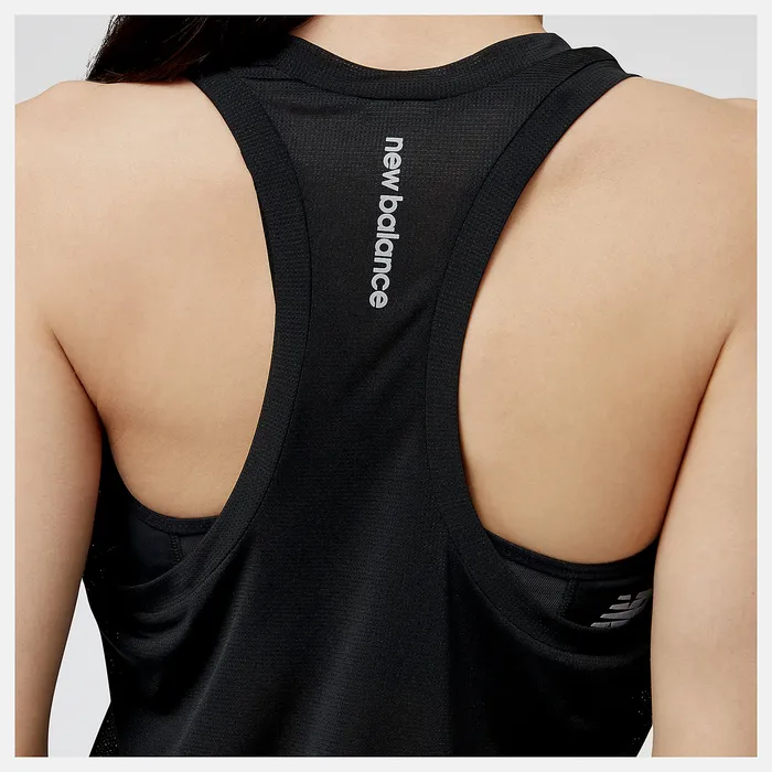 Shirts New Balance Women Accelerate Tank BLACK