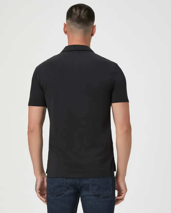 Shirts PAIGE Men Burke Polo Shirt 8211 Black Shirts PAIGE Men Burke Polo Shirt 8211 Black