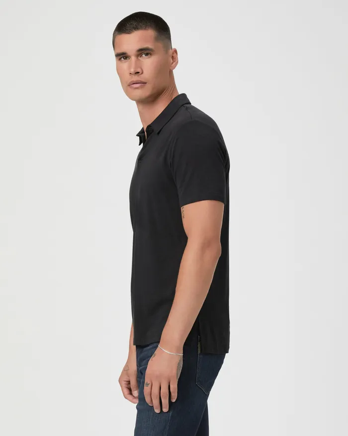 Shirts PAIGE Men Burke Polo Shirt 8211 Black Shirts PAIGE Men Burke Polo Shirt 8211 Black