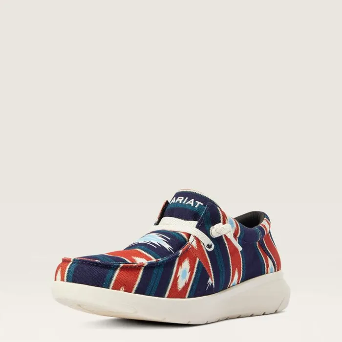 Shoes and Sneakers Men Ariat Hilo Chimayo Cristo Navy