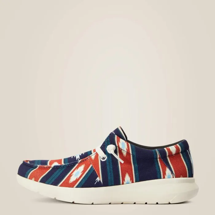 Shoes and Sneakers Men Ariat Hilo Chimayo Cristo Navy