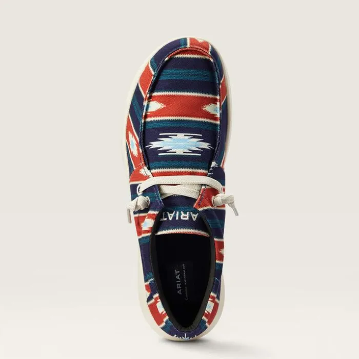 Shoes and Sneakers Men Ariat Hilo Chimayo Cristo Navy