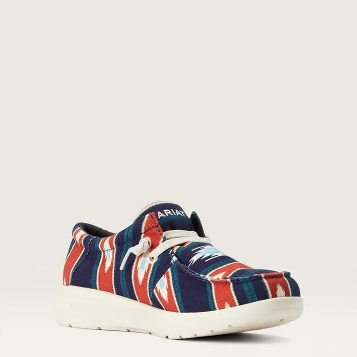 Shoes and Sneakers Men Ariat Hilo Chimayo Cristo Navy