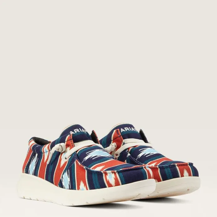 Shoes and Sneakers Men Ariat Hilo Chimayo Cristo Navy