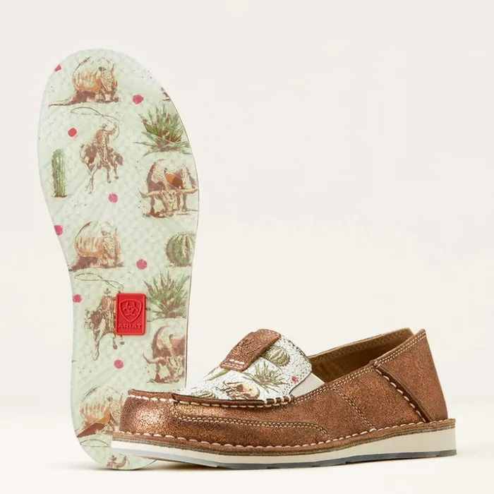 Shoes and Sneakers Women Ariat Cruiser Sendero Copper Metallic