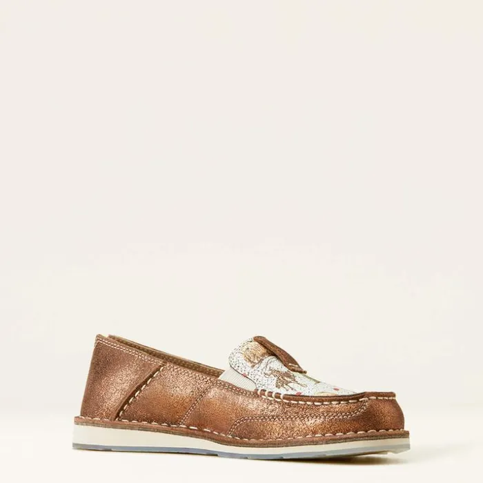 Shoes and Sneakers Women Ariat Cruiser Sendero Copper Metallic Shoes and Sneakers Women Ariat Cruiser Sendero Copper Metallic