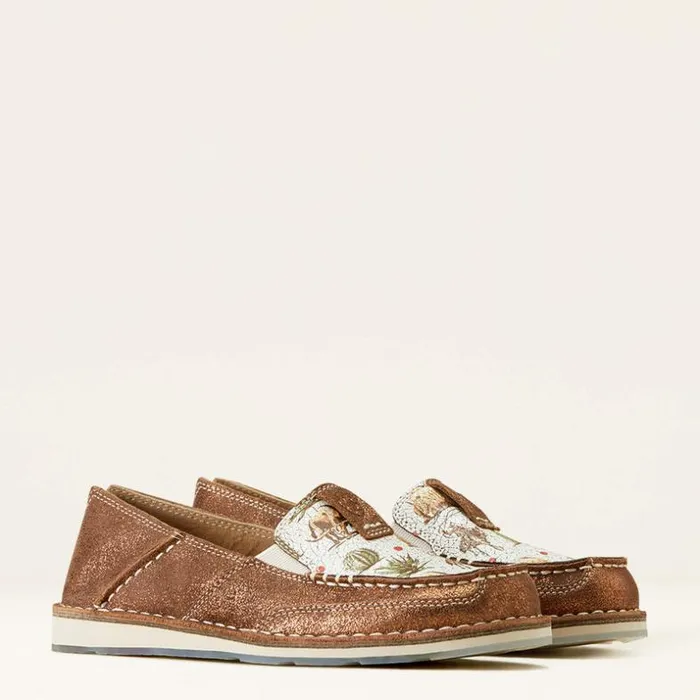 Shoes and Sneakers Women Ariat Cruiser Sendero Copper Metallic Shoes and Sneakers Women Ariat Cruiser Sendero Copper Metallic