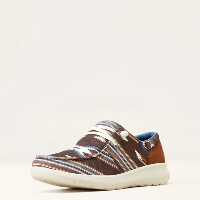 Shoes and Sneakers Women Ariat Hilo Chimayo Arroyo Chocolate