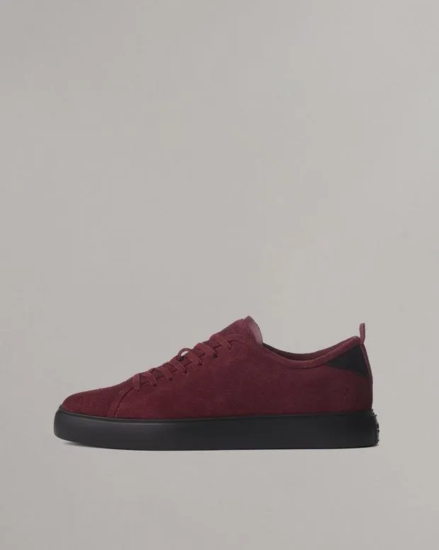 Shoes Men Perry Suede Sneaker Black SuedeWine Suede rag and bone