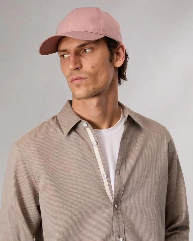 Shoes rag and bone Men Miles Baseball Hat ChocolateDusty Rose