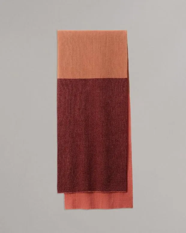 ShoesScarves and Ponchos rag and bone MenWomen Millie Virgin Wool Scarf Charcoal MultiCream MultiWine Multi