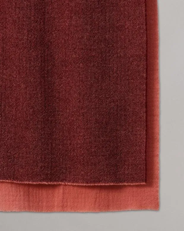 ShoesScarves and Ponchos rag and bone MenWomen Millie Virgin Wool Scarf Charcoal MultiCream MultiWine Multi