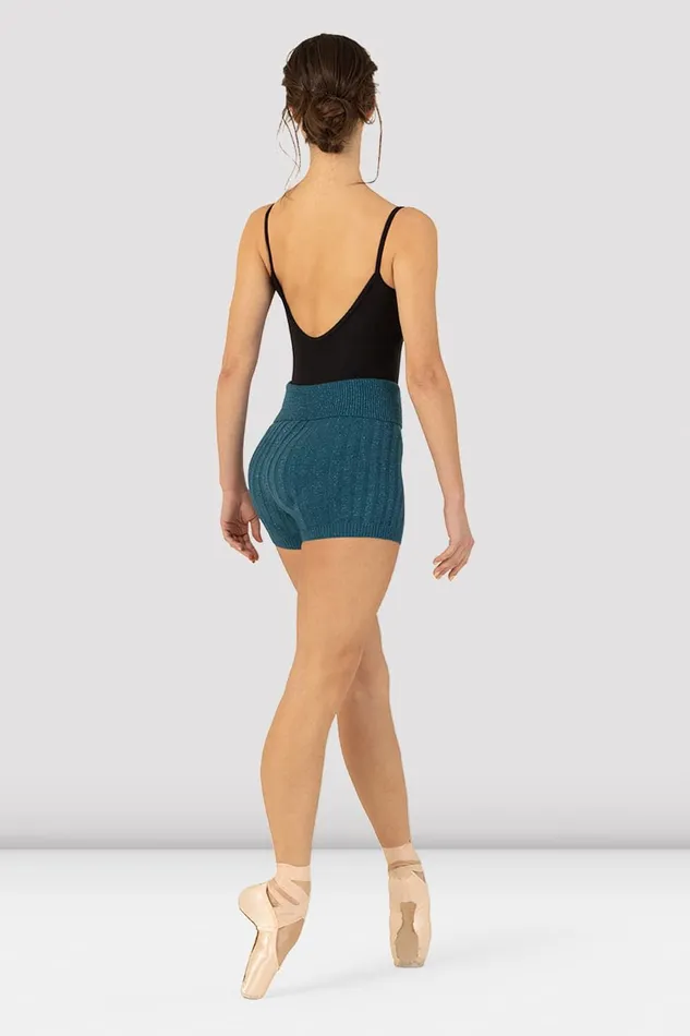 Shorts and Briefs Bloch Adult Ladies Eira Knit Short Deep Teal