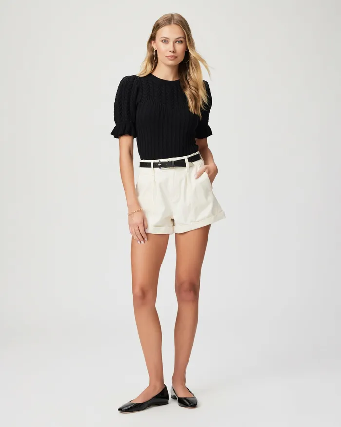 Shorts Women Brooklyn Short 8211 Quartz Sand PAIGE