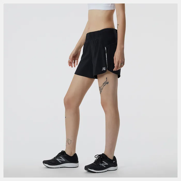 Shorts Women New Balance Impact Run 5in Short BLACK Shorts Women New Balance Impact Run 5in Short BLACK