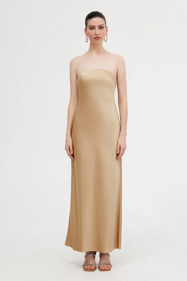 Significant Other Bridesmaids Women ESME STRAPLESS MAXI DRESS