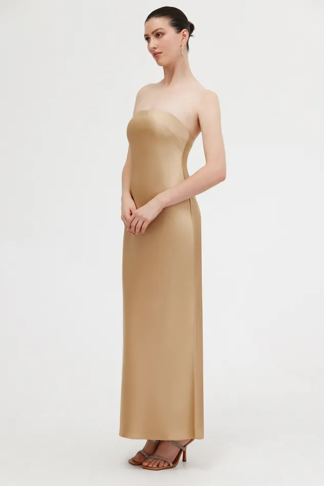 Significant Other Bridesmaids Women ESME STRAPLESS MAXI DRESS