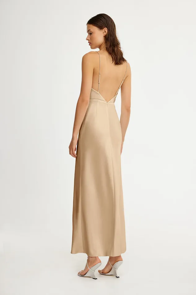 Significant Other ESME PLUNGE MIDI DRESS Women Bridesmaids