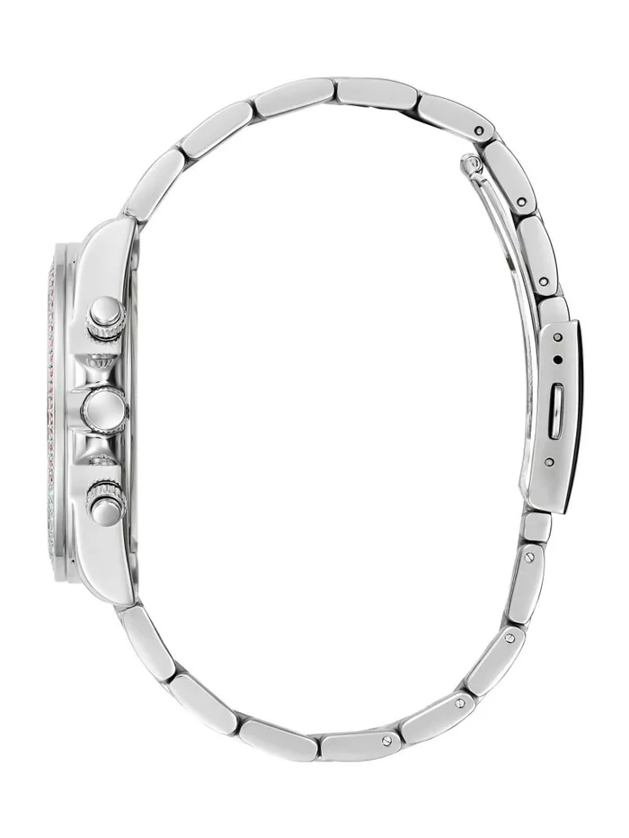 SilverTone and Ombre Multifunction Watch Silver Watches GUESS Women SilverTone and Ombre Multifunction Watch Silver Watches GUESS Women